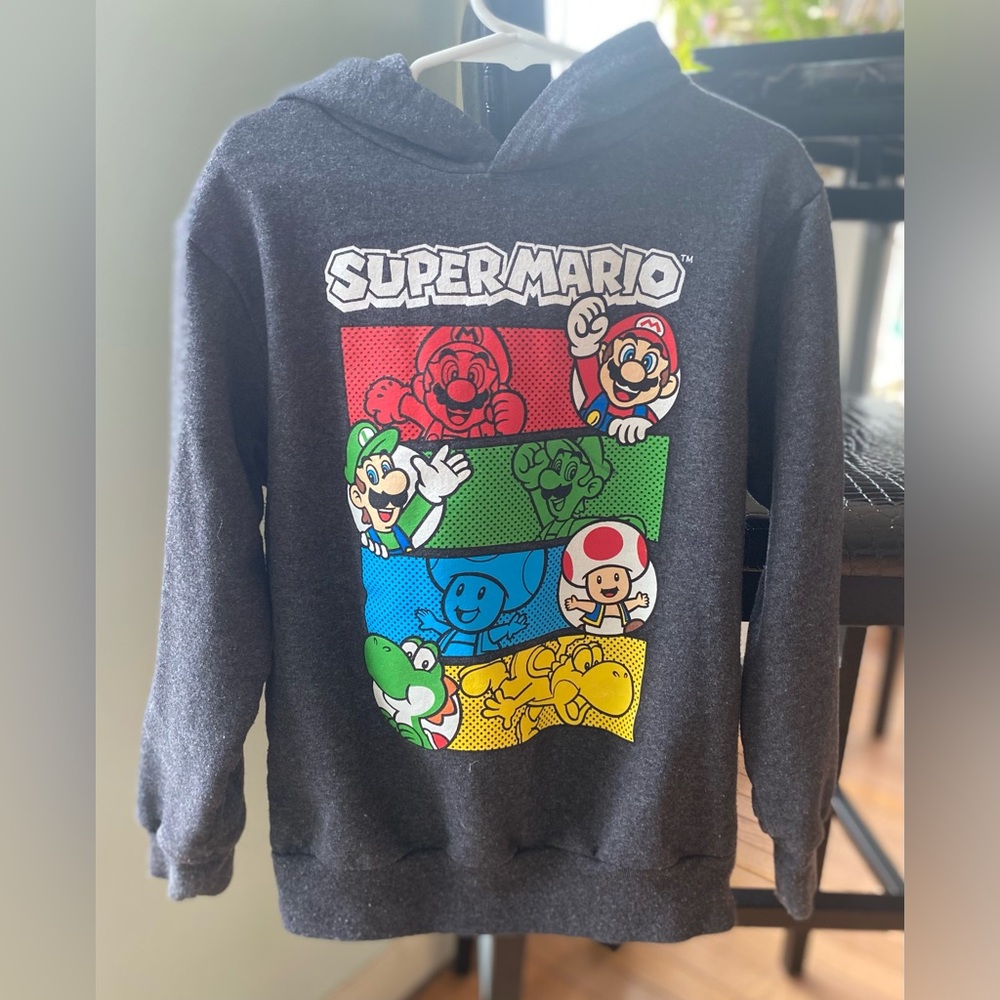 Nintendo Super Mario Brothers boys hoodie